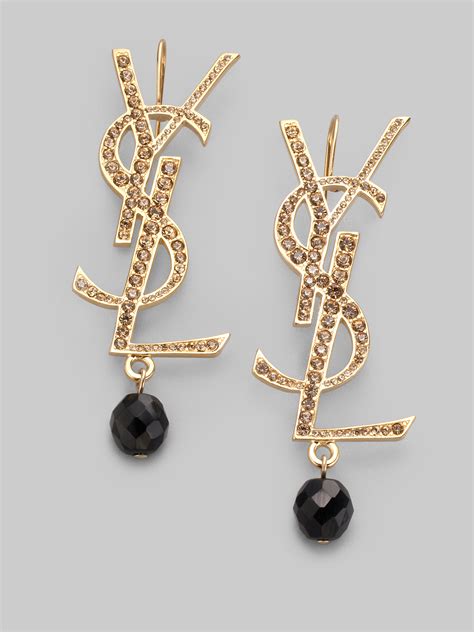 ysl ohrstecker|OHRRINGE UND HALSKETTEN .